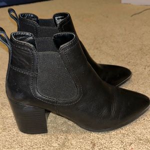 Black Steve Madden Pointed Boots